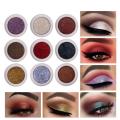 HANDAIYAN Makeup Eyeshadow Soft Glitter Shimmering Colors Eyeshadow Metallic Eye makeup Cosmetic tools TSLM1