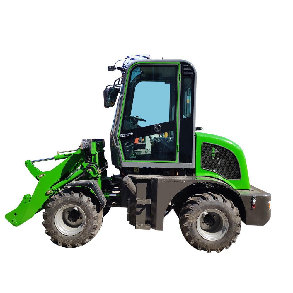 800kg wheel mini loader with attachments