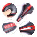 Extra Soft Mountain Bike Saddle MTB Road Cycling Shock Absorbing Hollow Bicycle Saddle Anti-skid GEL PU Seat Bicycle Accessories