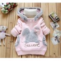 Baby Girls Hoodies 2020 Autumn Baby Lovely Windbreaker Child Flowers Sweatshirts kids Casual Outerwear Girl Sweet Top Clothing