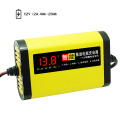 Full Automatic Car Motorcycle Battery Charger 12V 2A Smart 3 Stages Lead Acid AGM GEL Intelligent LCD Display
