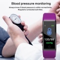 Outdoor Screen Smart Blood Pressure Heart Rate Pedometer Fitness heart rate monitor Wireless Sports Watch Fitness Equipment