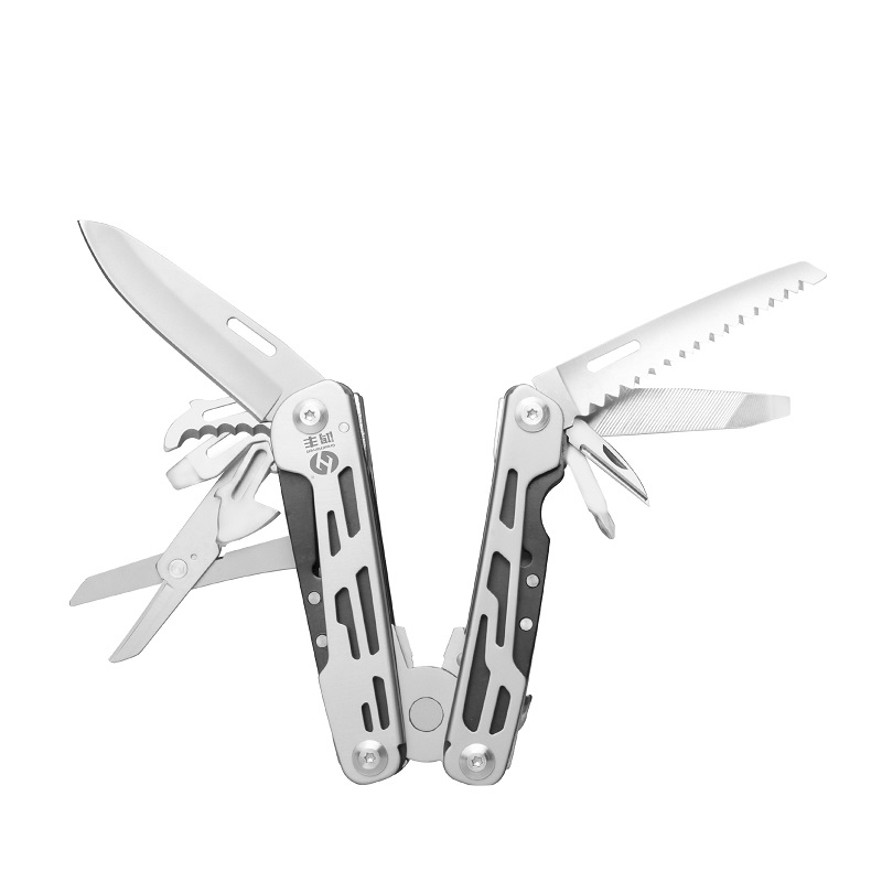 2020 new design Multi Tool Folding Knife Plier Multitools EDC Kits Outdoor Camping Multifunctional Tools Stainless Steel Scissor