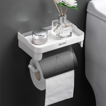 Kitchen Roll Paper Accessory Wall Mount Toilet Paper Holder Bathroom tissue accessories rack holders Self Adhesive Wall Mount