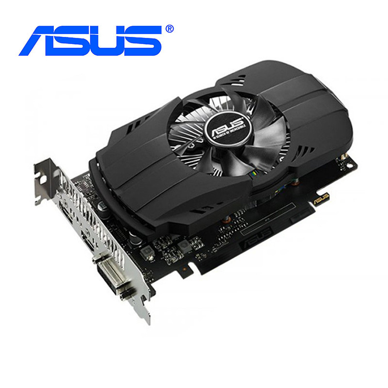 ASUS Graphics Cards PH-GTX 1050-2G PCI-E 3.0 X16 128Bit GDDR5 Video Card GTX 1050 2GB For nVIDIA Geforce 7008MHz DP PC Map Used