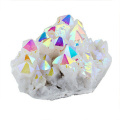 70-130g Natural Crystal Cluster Stone White Aura Angel Quartz Cluster Healing Stones Mineral Specimen Home Decor