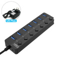 7 Ports US Plug