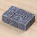 6pcs Natural Whiskey Stones Ice Cube Bar Rock Wine Cooler Stone Marble Cubes Drinks Chilling Ice Stone Cocktail Accessories