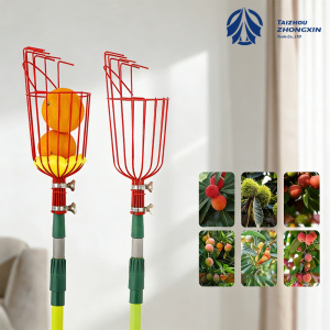 Telescopic Fruit Picker Tool for Orchard Harvesting
