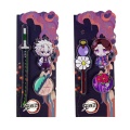 3Pcs/set Demon Slayer Kimetsu Ghost Blade Kidney Bean Cosplay Badge Cartoon Collection Backpacks Bags