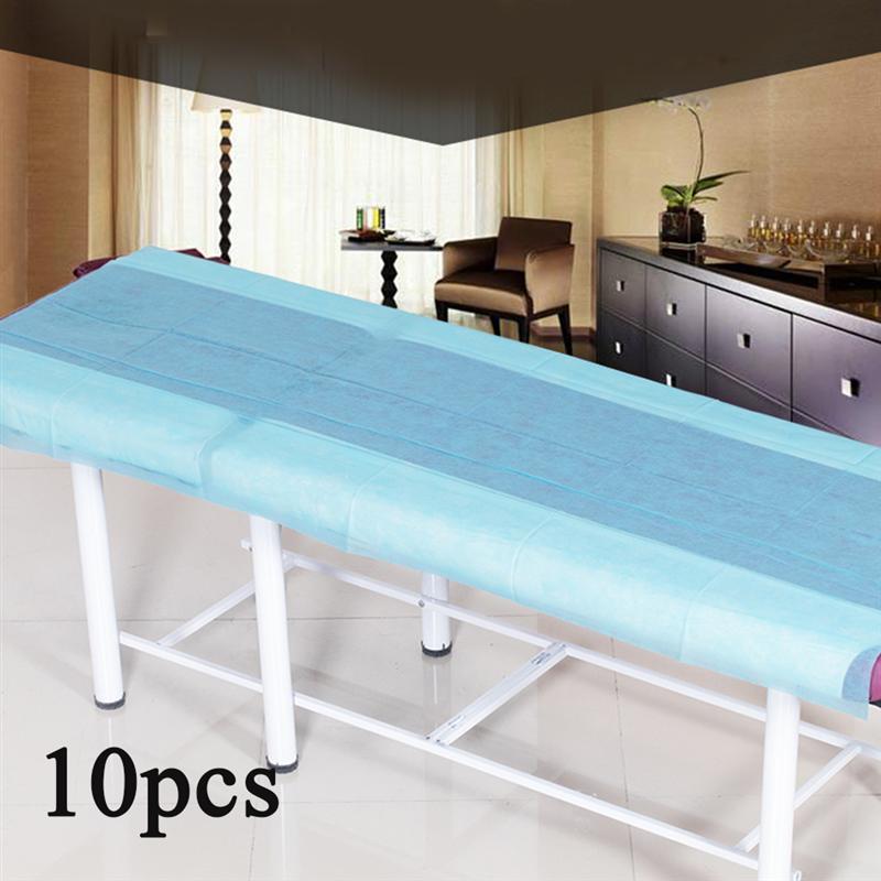 10pcs 175x75cm Disposable Bedsheets SPA Massage Bedsheet Salon Nonwoven Bed Cover Bed Sheets Beauty Salon Bed Table Cover Sheet