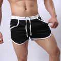 Men's Sports Marathon Running Shorts Outdoor Bodybuilding Fitness Gym Boxer Man Shorts Gym Pocket Straps Beach Shorts Breathable