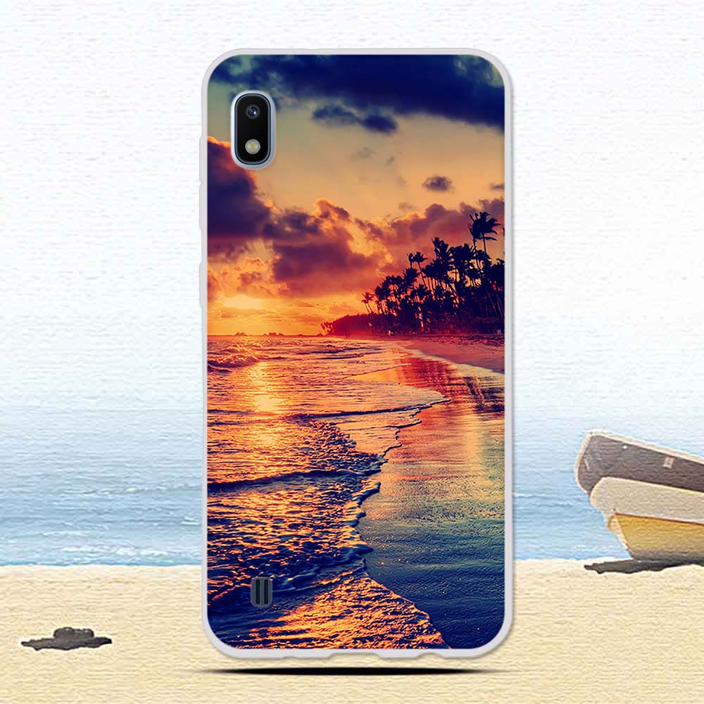 Luxury Case For Samsung Galaxy A10 A 10 Soft Silicone TPU Cartoon Cute Patterned Protective Cover Phone Shell Cases Fundas Coque