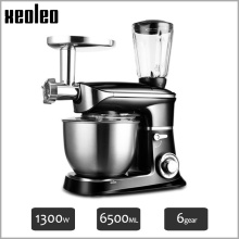 XEOLEO Planetary mixer 5in1 Stand mixer Food blender Food Mixer Meat grinder Food processor 6.5L Dough kneader mixer 6 speeds