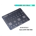 IC Chip BGA Reballing Soldering Stencils Kits Solder Template For Samsung Edge S6 S6+ S7 S8 S8+ Note BGA Reballing Accessories