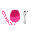 Ultrasonic Vibration Facial Cleansing Brush Silicone Makeup Removal Brush Waterproof Pore Cleaner Face Acne Blackhead Remover 31