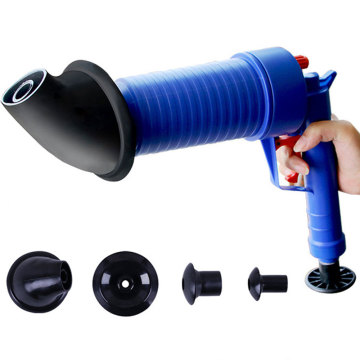 Toilet Dredger Pneumatic Pipe Plunger Air Pump High Pressure Powerful Manual Kitchen Bathroom Drain Cleaner Tools