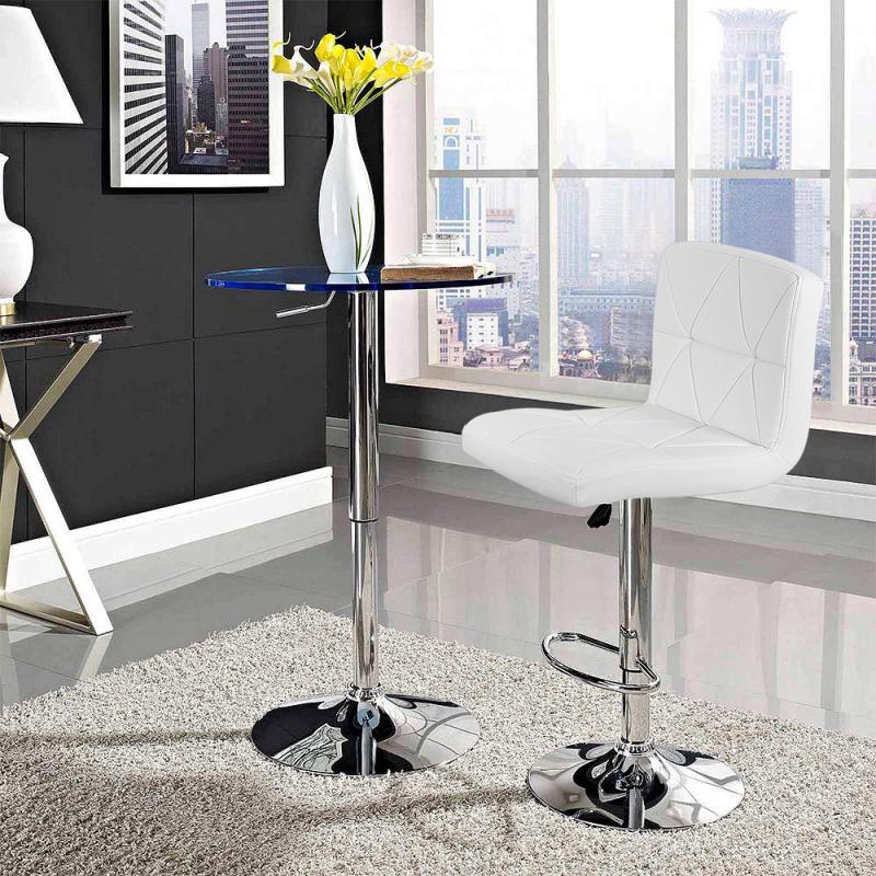 Ship from France 2pcs Bar Chair Modern European Americal Bar Stool Swivel Lifting High Stool tabouret de bar home Funiture HWC