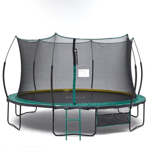 Best No Spring Trampoline 14ft with green spring pad Manufacturer No Spring Trampoline 14ft with green spring pad from China