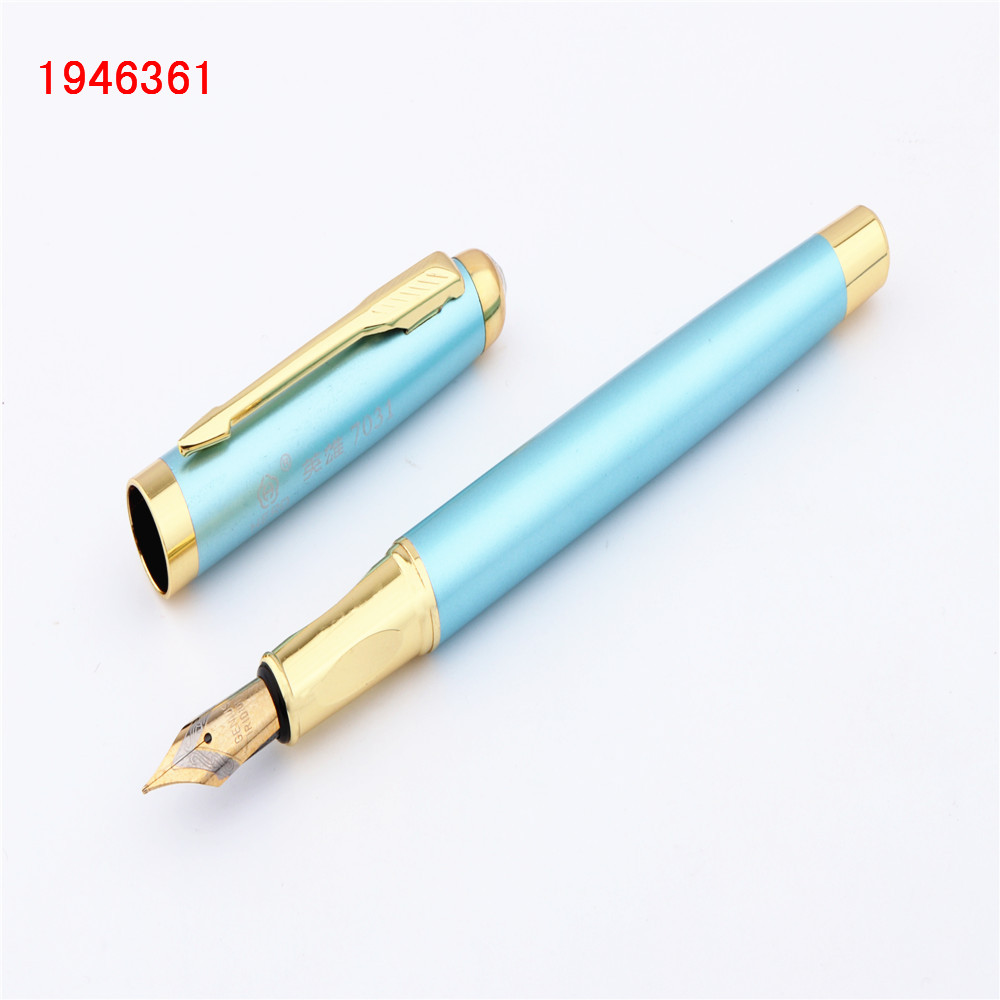 Beautiful color jewelry hat High quality 7031 School students office supplies Medium Nib Fountain Pen New