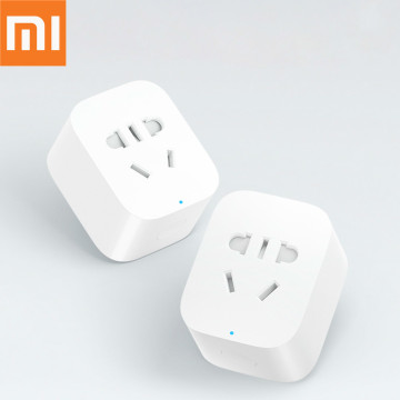 Original Xiaomi Smart Home Socket Plug Bacic bluetooth gateway Version Wireless Remote Socket Adaptor Power on and off for phone