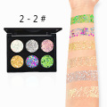 Mermaid Shiny Gel Eyeshadow Sequin Eye Pigment High Gloss Eyeshadow Glitter Body Glitter Festival Powder Makeup Cosmetics