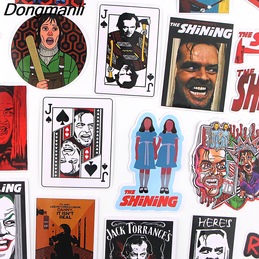 BG159 Dongmanli 32pcs/set Classic horror movie characters sticker for motorcycle Laptop car Fridge suitcase Halloween sticker
