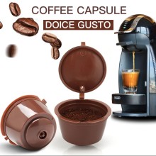 1Pcs Reusable Dolce Gusto Capsule Cup Filter Refillable Capsule Coffee Capsule Filter With Defoaming Function