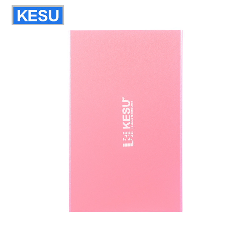 KESU External Hard Drive Disk Custom LOGO HDD USB2.0 60g 160g 250g 320g 500g 750g 1tb 2tb HDD Storage for PC Mac Tablet TV