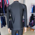 BANFEI quick dry Long Sleeve Rashguard Men Swimsuit Tops Swimming Suit UPF 50+ Beach Rash Guard Diving Surfing Shirt for men