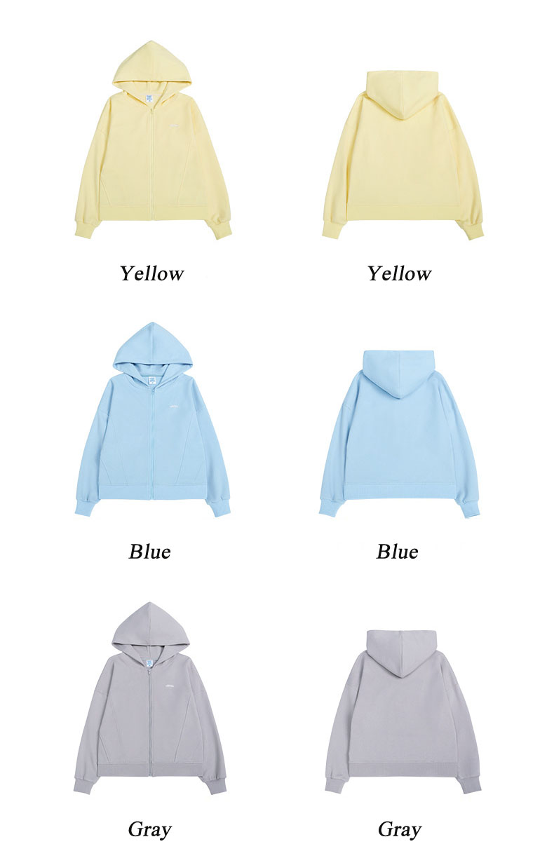 Zipper Up Hoodie