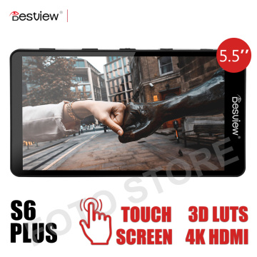 Bestview S6 Plus 5.5 inch Full Touch Screen 3D LUT Field Monitor 4K HDMI FHD 1080P on camera Monitor