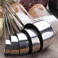 5 Sets of Baking Stainless Steel Spoon Measuring Spoon For Baking Tea Coffee Kichen Accessories Measuring Tool Set Dropshipping