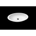 Stone resin oval acrylic counter bahroom sink