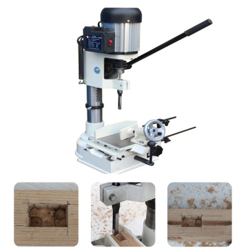 Woodworking Mortising Machine 750W Tenon Machine Carpentry Groover Drilling Hole Tenoning Tool Small Table Drilling Tool MK361A