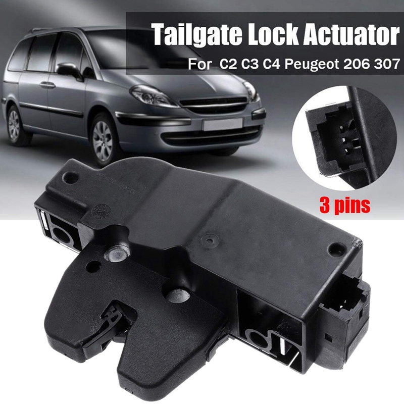 Tailgate Boot Lock Central Locking Actuator 9657614780 9646091580 for Citroen C2/C3/C4/C5/C8/XSARA for Peugeot 206/307/407/607/8