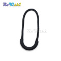 Zipper Pulls Cord Rope Ends Lock Zip Clip Buckle Black For Paracord Accessories/ Backpack/Clothing