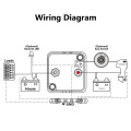 Voltage Sensitive Relay VSR module 12V 125Amp-Automatic charing relay help avoid dead battery Waterproof