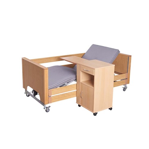 Professional electric wooden hospital bed nursing home care Manufacturers and Suppliers from China