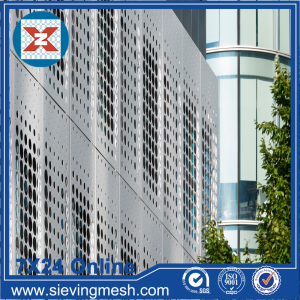 Perforated Metal Mesh Facade