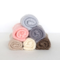 Fluffy Baby Stretch Knit wraps Baby Swaddle Blanket Fabric Newborn Jersey Wrap Photography Props Fuzzy stretch Knit Layer Filler