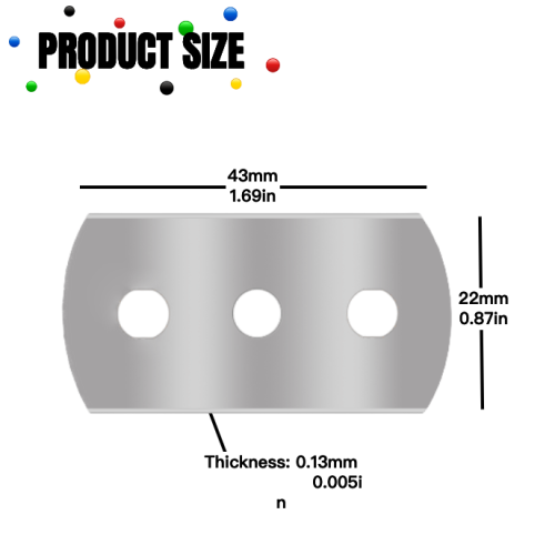 Round Corner Double Edge Blade Supplier, Supply Various Round Corner Double Edge Blade of High Quality