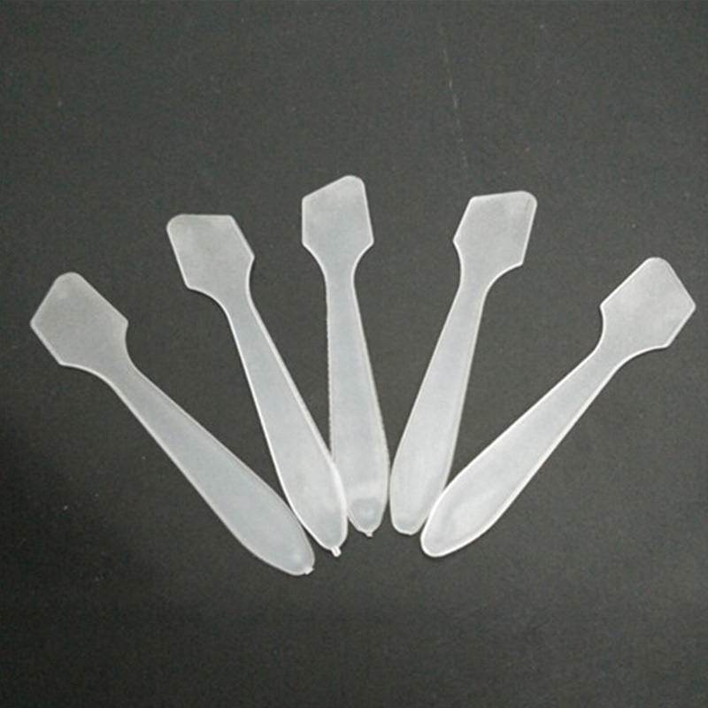 10Pcs/Lot Plastic Facial Face Mask Stick DIY Cream Mixing Spatulas Spoon Mask Bowl Brush Spoon Makeup Cosmetic Tools Homemade