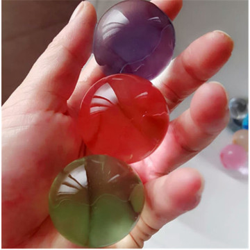 20pcs/lot Crystal Soil Mud Hydrogel Gel Kids Children Toy Water Beads Growing Up Water Balls Wedding Home Decoration