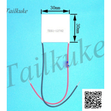 Peltier Refrigerator Mini TES1-12702 30*30 12V2A Semiconductor Refrigeration Film Car Air Conditioner