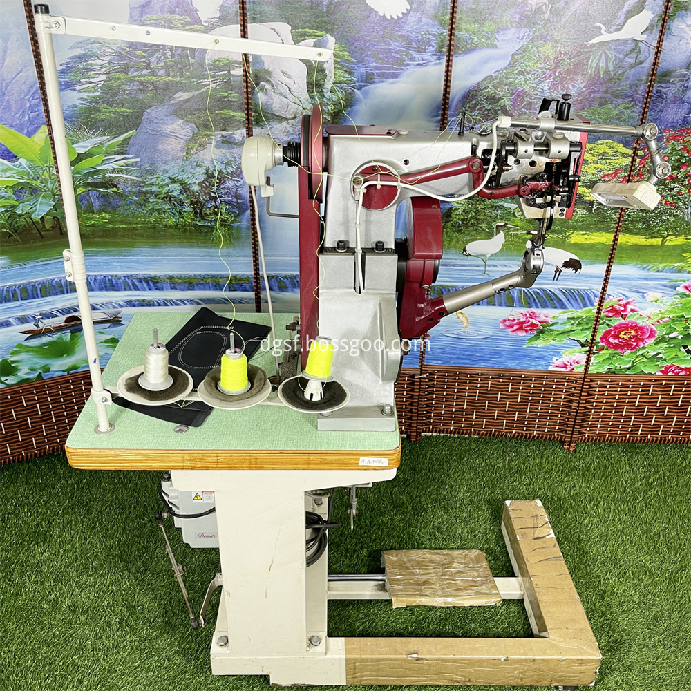 Shoe Upper And Sole Double Needle Sewing Machine 13 Jpg