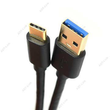 USB 3.1 Type C USB-C Male Connector to Standard USB 3.0 Type A Male Data Cable Fast Charging Cord for Type-C Device 50cm 1m 1.8m