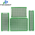 4pcs 5x7 4x6 3x7 2x8 cm 5*7 4*6 3*7 2*8 double Side Copper prototype pcb Universal Board Cave plate Circuit board For Arduino