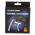 2 In 1 Electric Tuner Capo Guitar Bass Zinc Acoustic Guitar Tuner Violin Ukulele Bass Electronic Tuning Tuner Stringed Guitar Ac