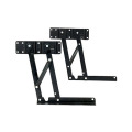 Furniture Fittings DIY Hardware Strong Load Bearing Replacement Folding Iron Spring Hinge Coffee Table Easy Install Lift Up Top